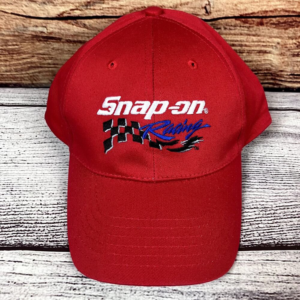 Y2k Snap-On Racing Adjustable Snapback hat